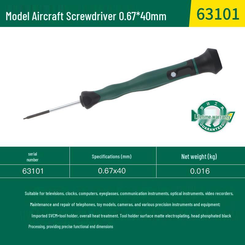 SATA Precision Mini Hex Screwdriver for Car Model Repairs