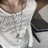 Small Bag Pendant Necklace Adjustable Necklace Titanium Steel Texture Fashion and Trendy Jewelry Suitable for Women