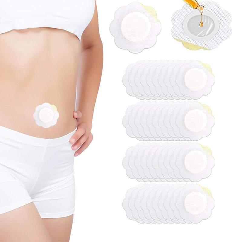 20Pcs/Set Replacement Disposable Castor Oil Pack Self-Adhesive Adhesive Navel Stickers Seepage Resistant Belly Button Protectors