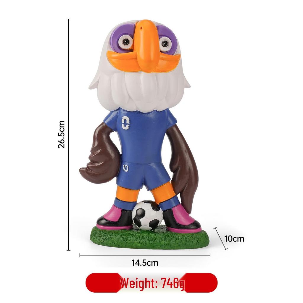 2026 North America World Cup Mascot Plush Toy - Football Fan Ornament
