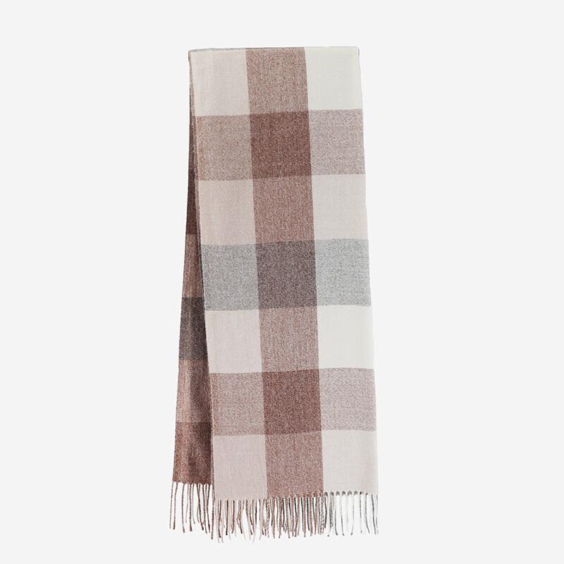 CEENIU Damen Herbst/Winter Plaid Imitatkashmir Schal Stola