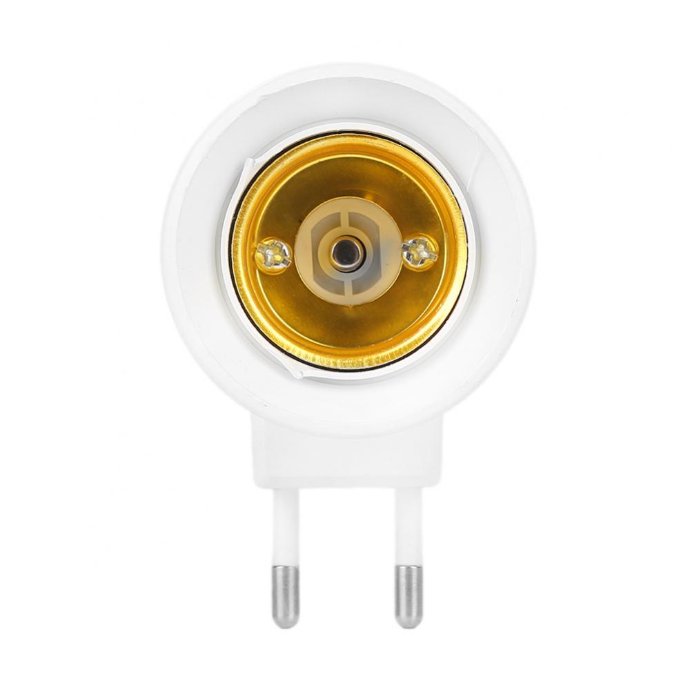 E27 Socket Lamp Bulb Adapter 360 Degrees Adjustable Light Bases Lamp Holder Converter Light Bulb ON/OFF Adapter EU Plug 100-230V