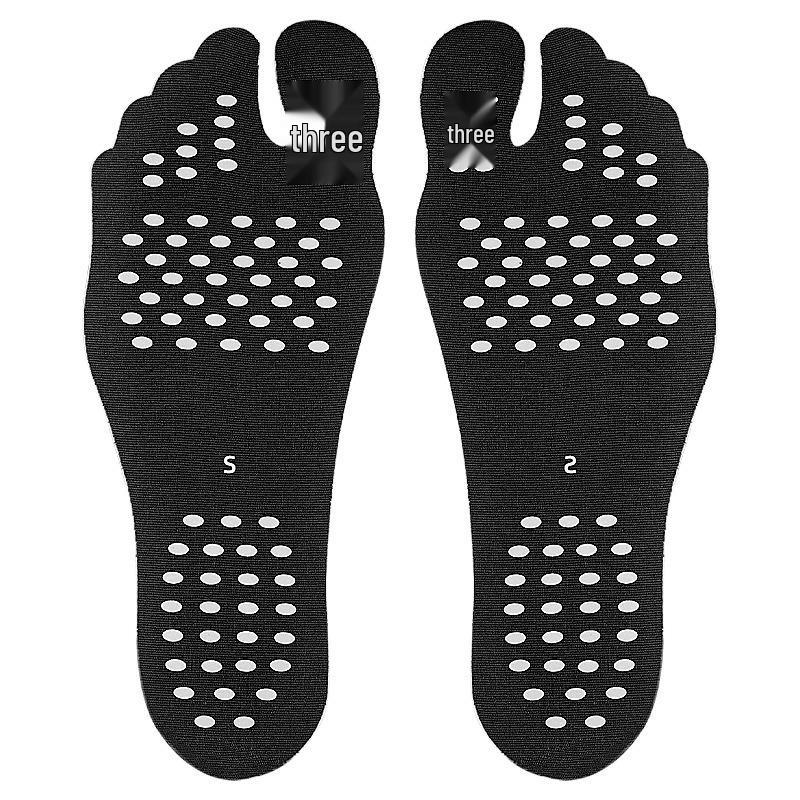 Self-Adhesive Disposable Beach Foot Pads – Summer Heat Insulating Invisible Insoles