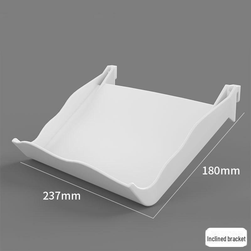 Punch-Free Perforated Board Rack with Accessories for Kitchen and Bedroom
