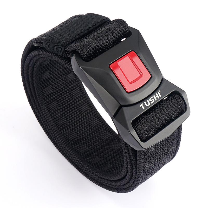 Enhanced Camouflage Tactical Nylon Belt for Training & Safety