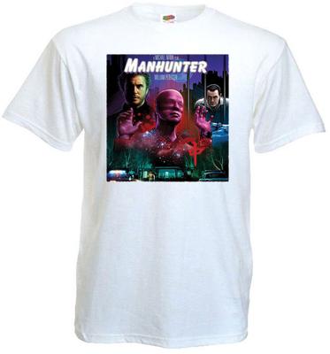 MANHUNTER V.5 Movie Poster T Shirt White Unisex T-Shirt
