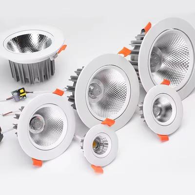 Modern Design LED Downlight Spotlight for Hotels Recessed Aluminum LED Spot Light with GU10 Base Ceiling Spotlight