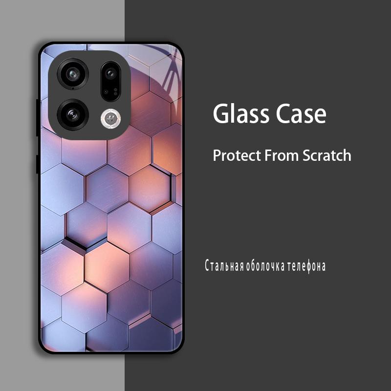 

Для OPPO Find X9 X 9 Pro Чехол Крышка Чехол из закаленного стекла Жесткий Противоударный Чехол-бампер для OPPO Find X8S X8 Ultra Защитный чехол OPPO Find X9 Pro