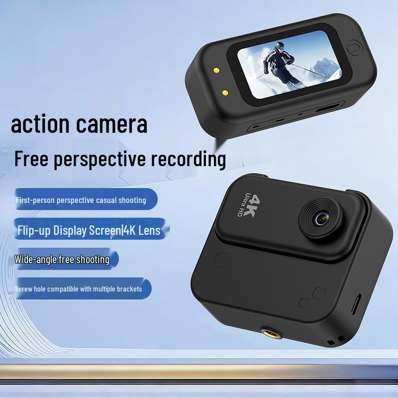 4K Ultra HD Action Camera: Dustproof, Shockproof, WiFi, Outdoor VLOG & Cycling Recorder
