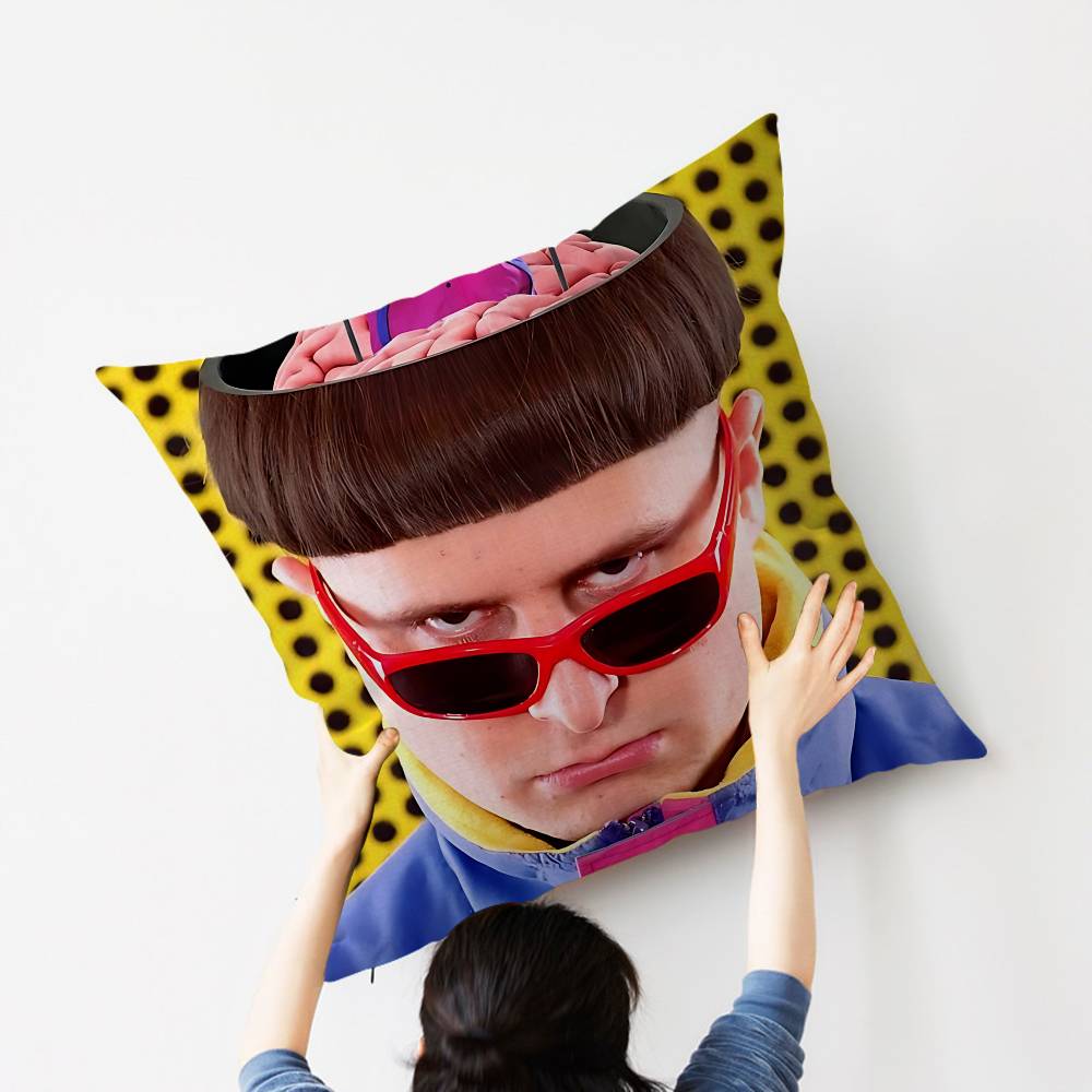 Singer Oliver Tree Nickell Pillow Cushion Cover Pillowcase Living Room Sofa Home Decor Customized