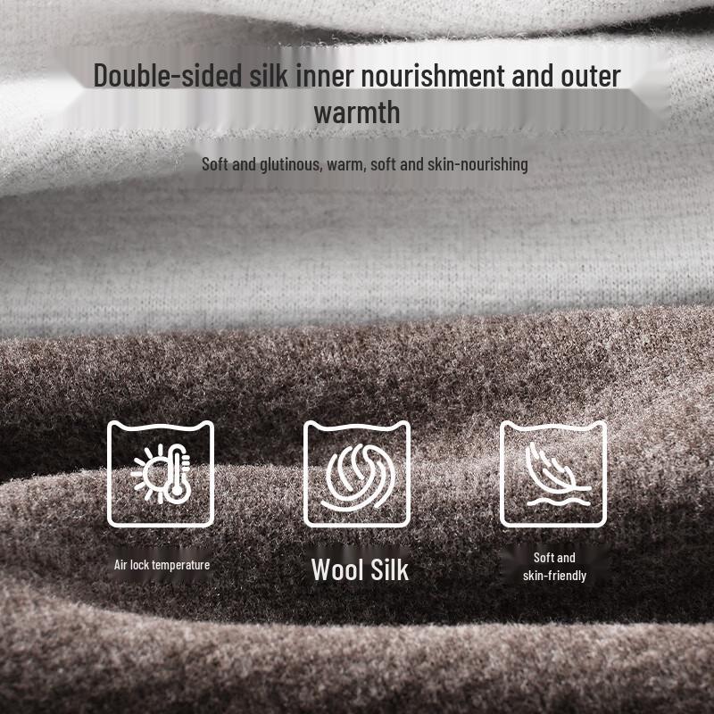 MiiOW Thermal Wool & Silk Blend Base Layer Pants