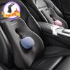 Auto Kissen Memory Foam Nackenkissen Zervikale Lendenwirbelstütze Auto Kopfstütze Rückenpolster Rückenkissen Büro Auto Innenraumzubehör