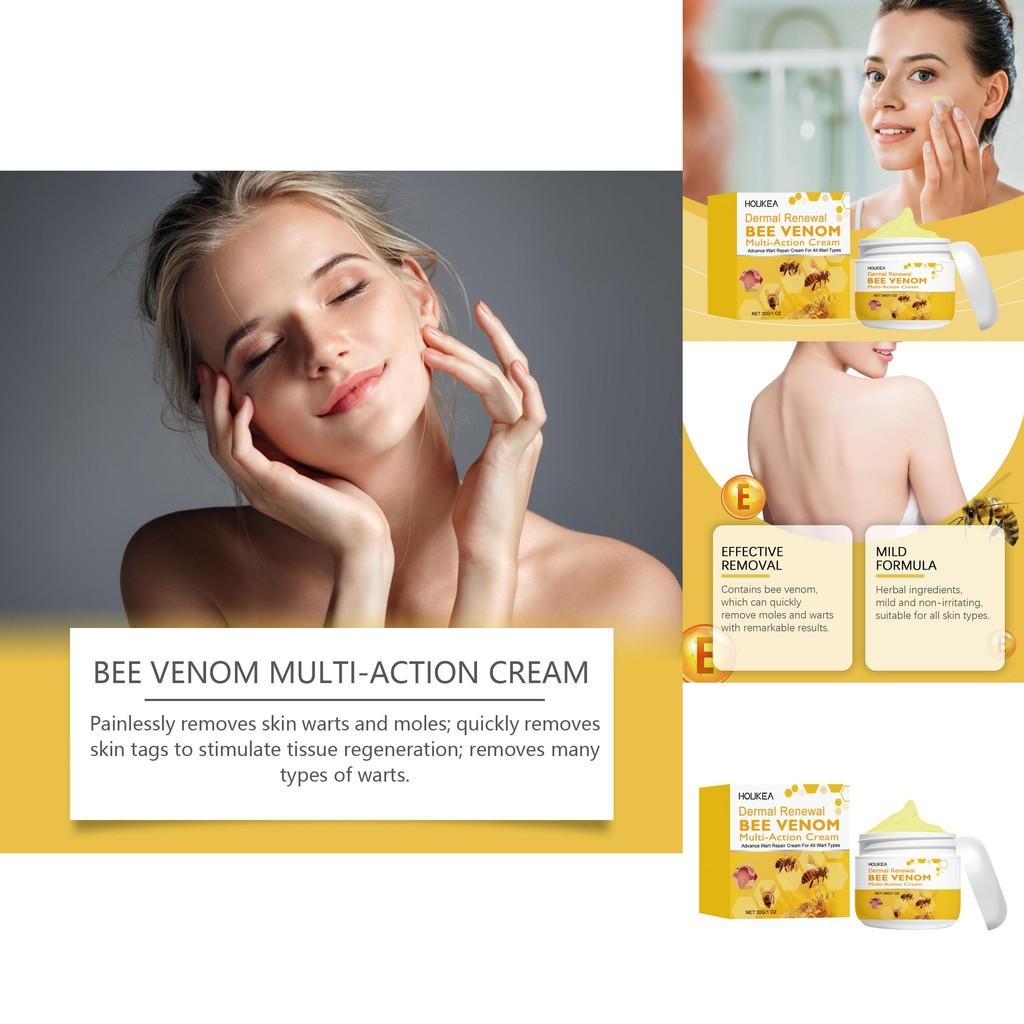Houkea Bee Venom Relief Cream Gentle Moisturizing Formula For Skin Nourishment