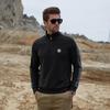 Men's 2025 Fall Half-Zip Stand Collar Sweatshirt