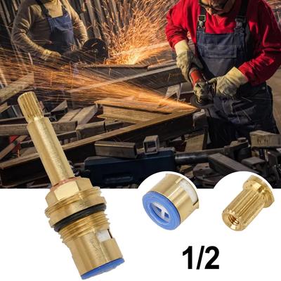 Shower Bath Tap Valve Cartridge Quarter Turn Flow Long Tall Stem Insert