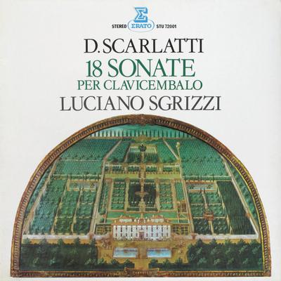 LP Record DOMENICO SCARLATTI, LUCIANO SGRIZZI - 18 Sonate Per Clavicembalo STU72001 Erato 1975 Italy Classical Used