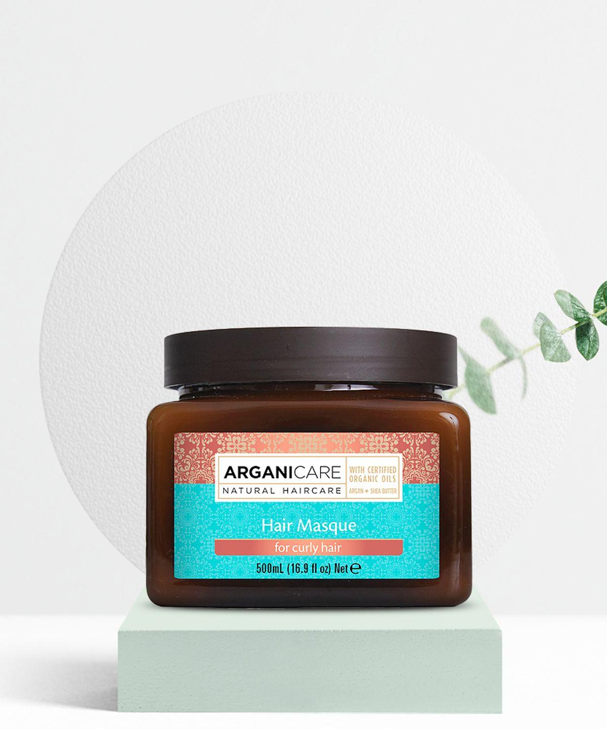 Argan Oil & Shea Butter Hair Mask Treatment for Curly Hair 500ml