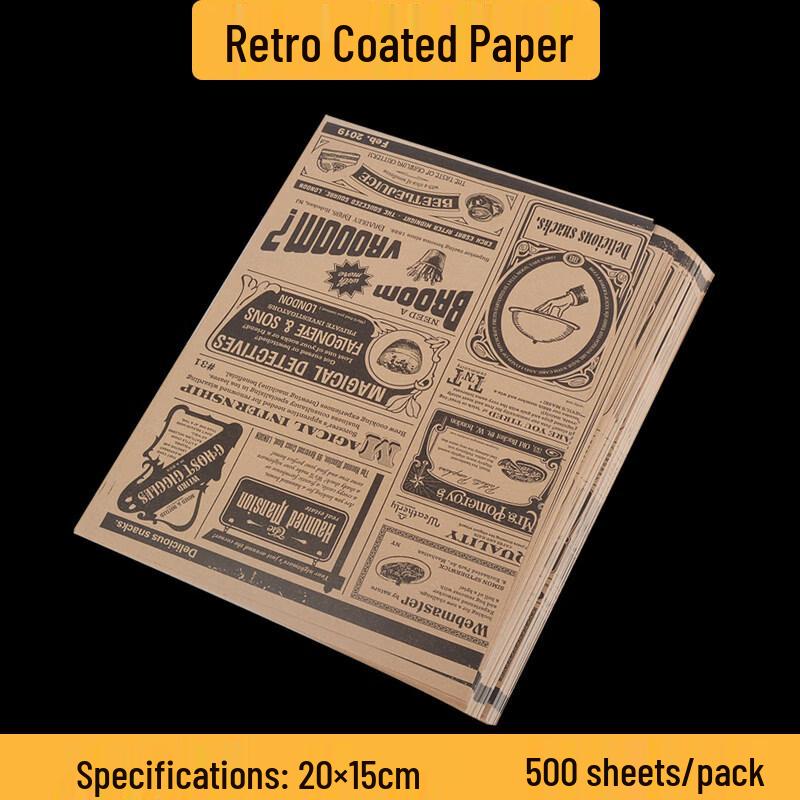 

Kraft Oil-Proof Paper for Fried Snacks