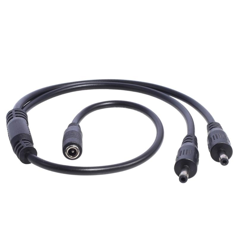 3.5mm X 1.35mm DC Barrel Plug Splitter Adapter Cable, 1x Female Plug To 2x Male or 4x Male Jack Charging Cord Wire