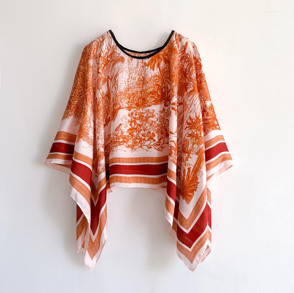  Shawls Summer Beach Sexy Women Fashion Print Chiffon Smock Bikini Cover Up Loose Blouse Sunscreen Comfortable Poncho Hot