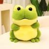 20/30CM Kawaii Cartoon Simulation Anime Frog Stuffed Animal Plush Toy Children's Lovely Frog Handmade Doll Festival Gift