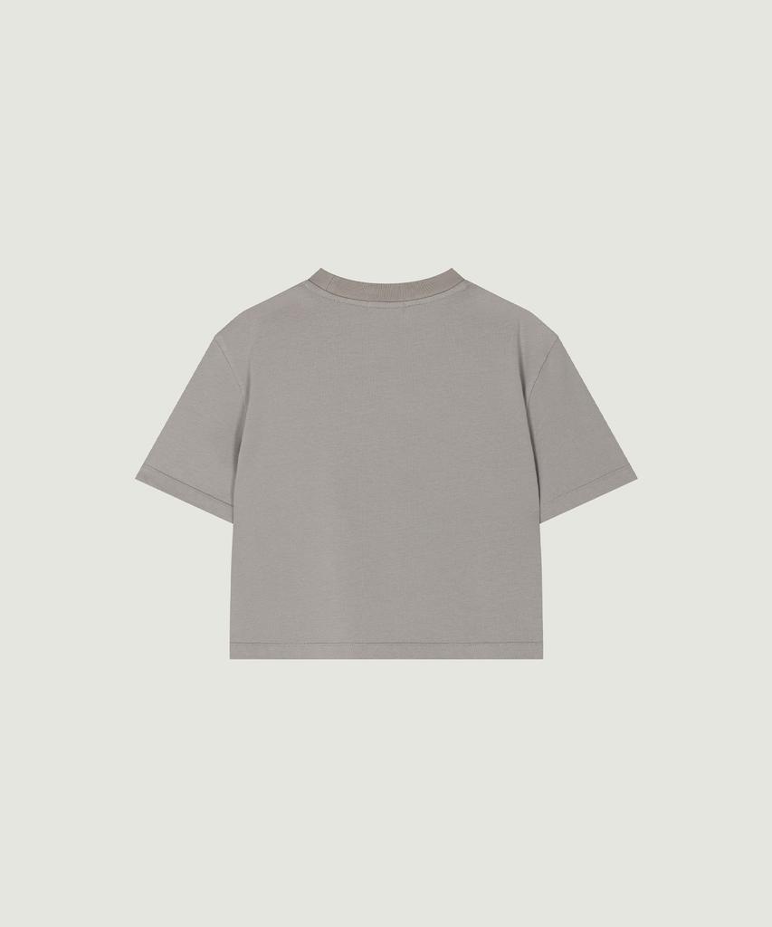 GROVE Grvr Applique T-Shirt (Light Gray)