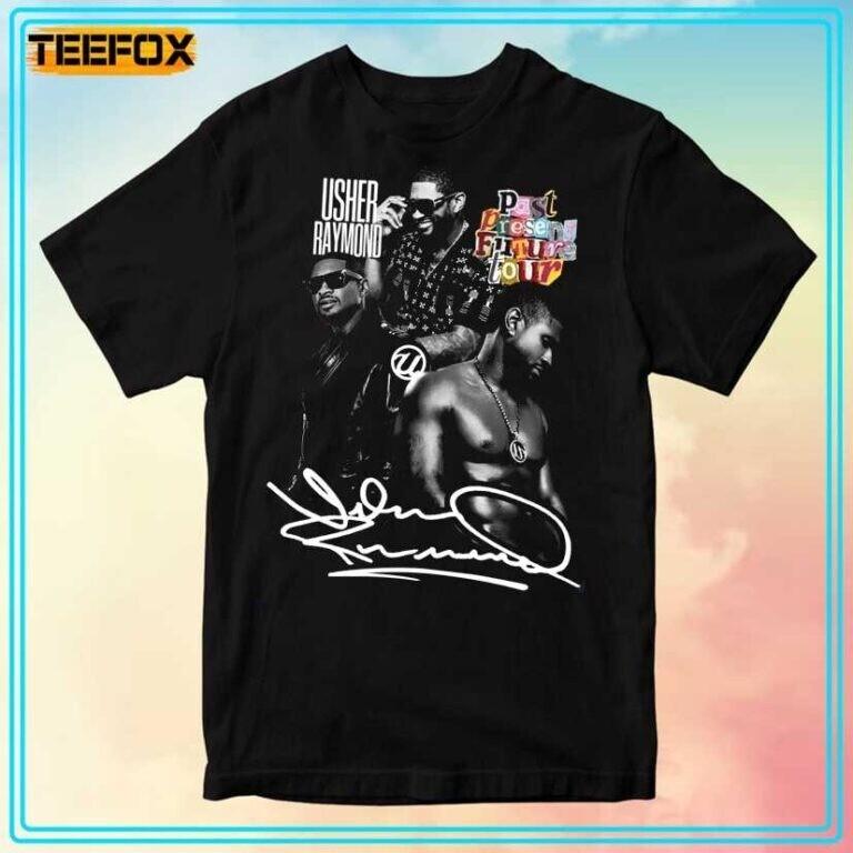 

26 Usher Raymond Signature T-Shirt All Size S-5XL Gift For Fans Unisex T-Shirt XXL