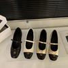 First encounter inner height increase French small fragrant single shoes shoes 2026 spring color matching ballet Mary Jane