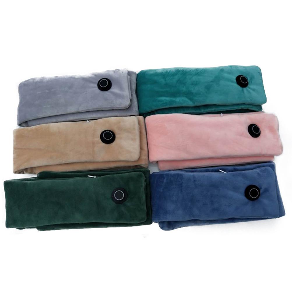 Heated Neck Wrap USB Heated Scarf Washable Relieve Pain Winter Unisex Scarf Heating Pad for Skiing Camping