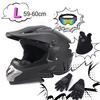 Full Face Motorcycle Helmet with Dual Lens Racing Style DOT Certified Unisex Helmet for Men and Women