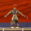Vintage Messing Werwolf Statue Schreibtisch Ornament Heimdekoration Handwerk Schwer Exotische Kreatur Figuren Miniaturen Zubehör