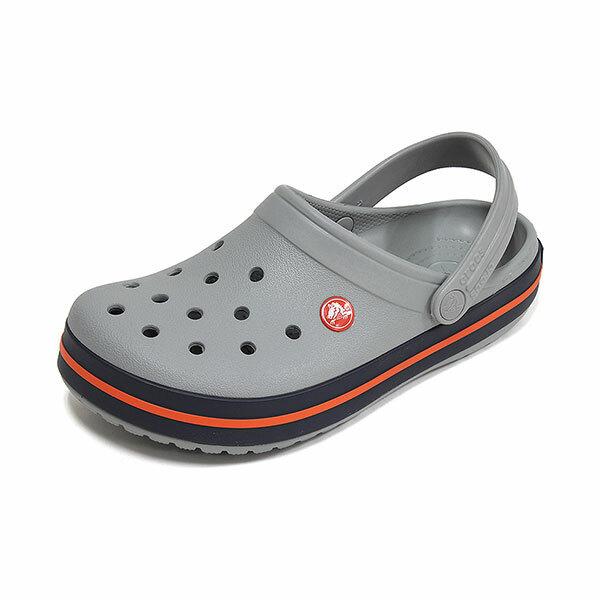 Crocs Crocband Clog Slipper Sandals Light Grey 11016 01u