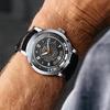 High Quality Seiko Mechanical Automatic Mens Watch Custom Logo Private Label with Water Resistant Leather Band Japan Movement