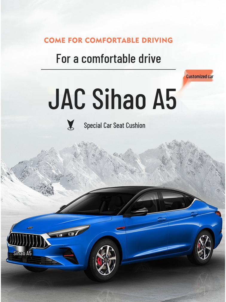New Model Jianghuai Sihao A5 Full Leather Car Seat Cushion - Universal, All-Season