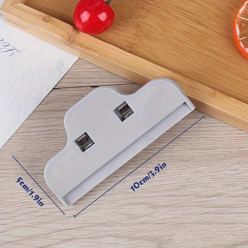 3 יחידות אטבים לאיטום שקיות מזון, אטבים ניידים לשקית איטום מזון, מהדק איטום עמיד רב תכליתי, לשקיות לחם, שקיות חטיפים ושקיות מזון