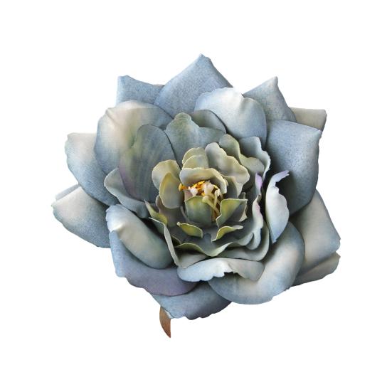 Large Rose Flower Hairpin Gradient Color Large Flower Side Hair Clip Suit Coat Lapel Brooch Pin Hair Accessories