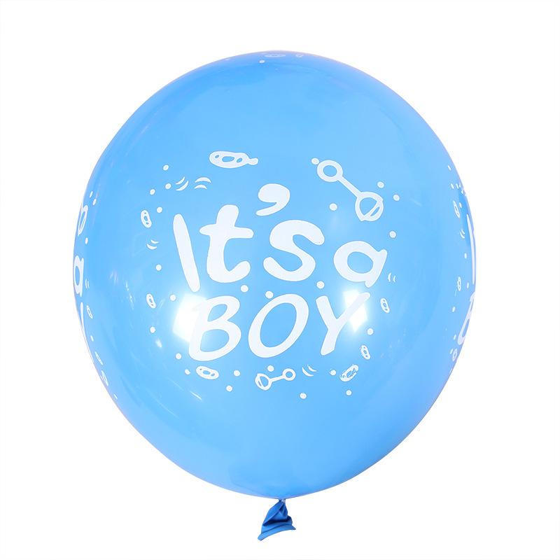 

12-дюймовый латексный воздушный шар It SA с принтом для мальчиков и девочек, детский декоративный воздушный шар на день рождения, 100 шт. 2