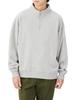 IMPROMES Men's SIDEWAYSTANCE Half-Zip Fleece Sweatshirt, 70144, Heather Gray