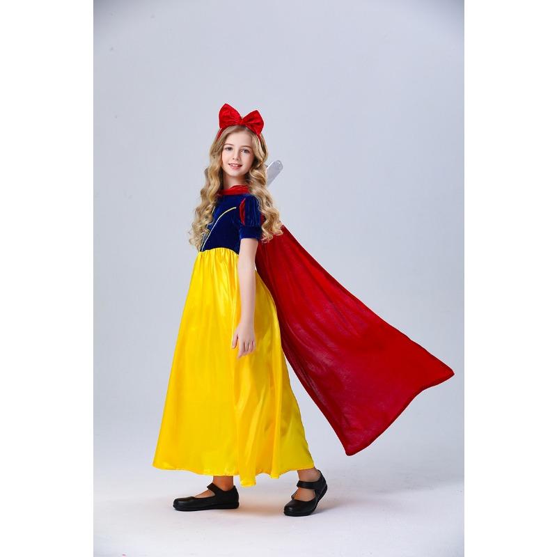 Snow White Costume Girls Halloween Little Red Riding Hood Dress Up