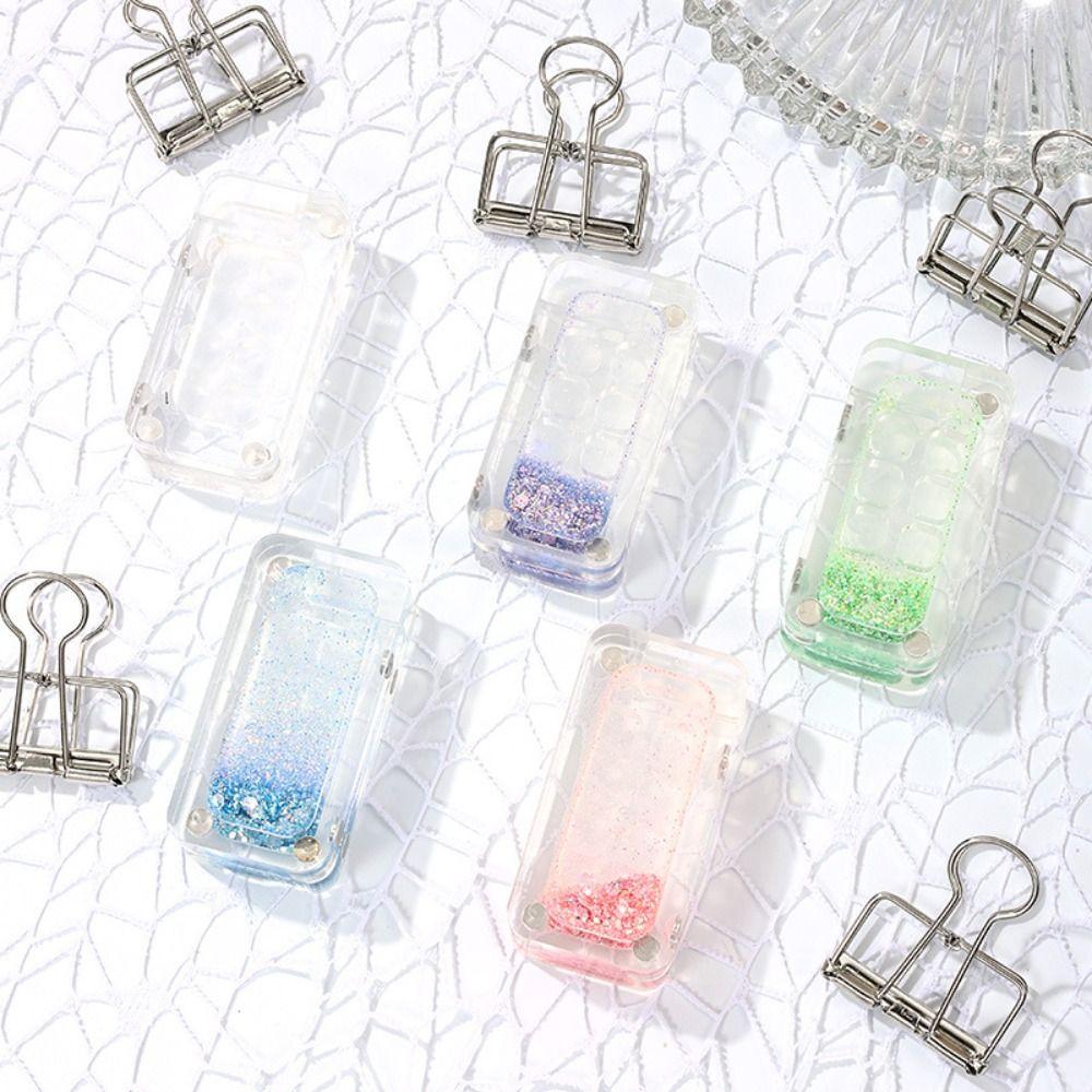 

Acrylic Paint Pigment Box Quicksand Empty Paint Box Watercolor Paint Palette Artist Transparent-8 Grid