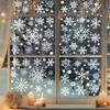 Runtow Christmas Snowflake Window Stickers 2025 Merry Christmas Decor for Home Xmas Gifts New Year Party Decoration