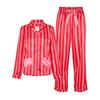 Chelsea Peers Womens/Ladies Wavy Lines Satin Long Pyjama Set