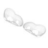 1Pair Headlamp Lens Cover Transparent High Visibility Left Right Front Headlight Lens Cover