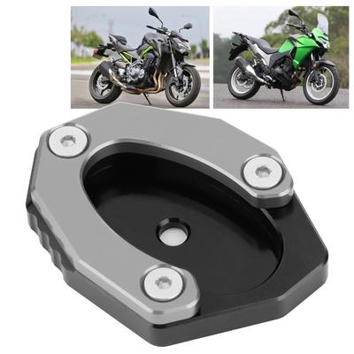 Motorradzubehör Seitenständervergrößerung Motorradständerplatte Seitenständerverlängerungspad KSP‑106‑Set Passend für Z650/Z900