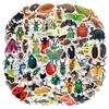 110 Cartoon Käfer Insekten Graffiti Aufkleber: Pädagogische & DIY-Dekoration für Kinder