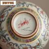 90ml Ru Kiln Interlock Branch Lotus Decoration Teacup Zen Tea Bowl Mug Tea-tasting Smelling Cup Jianzhan Master Cups Collection