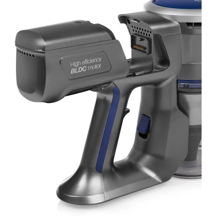 Aspirateur balai sans fil - PRINCESS - Rapido - 70 dB - Moteur BLDC - Support mural inclus