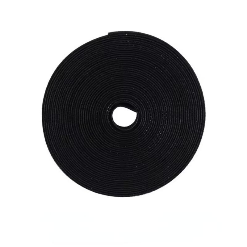 

1/3 шт. Багаторазовий багатоцільовий дротяний органайзер для зберігання кабелю для передачі даних Кабельна стяжка для фіксації навушників Чарівна зав’язка 1PC чорний