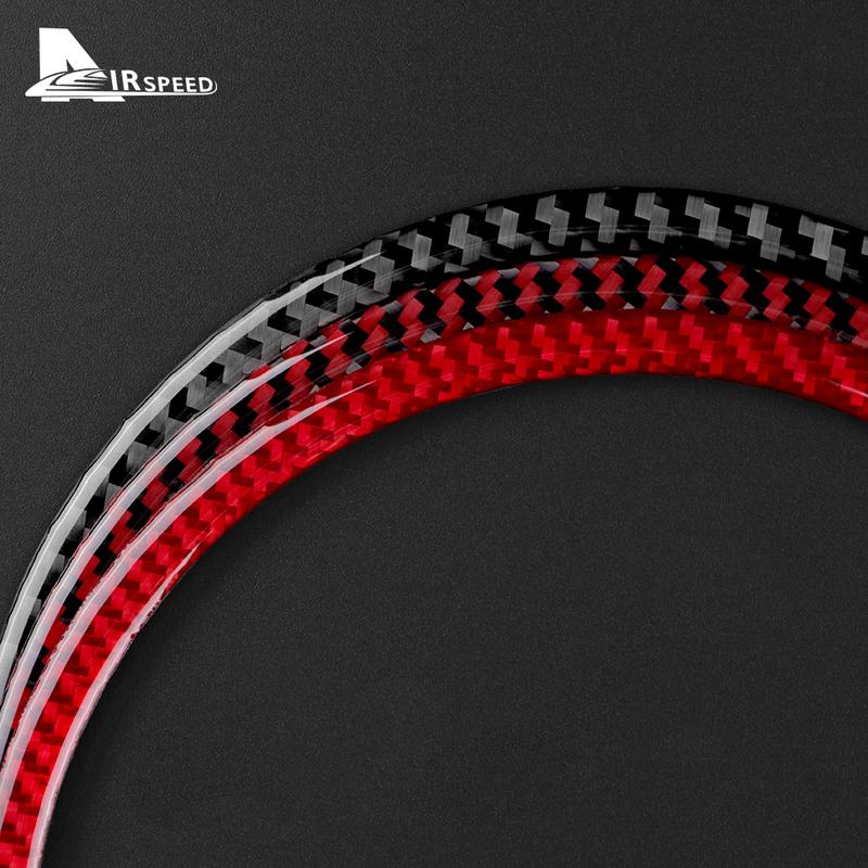 Real Soft Carbon Fiber for Mercedes Benz Smart 451 Fortwo 2008-2012 2013 2014 2015 Car Audio Speaker Trim Sticker Accessories