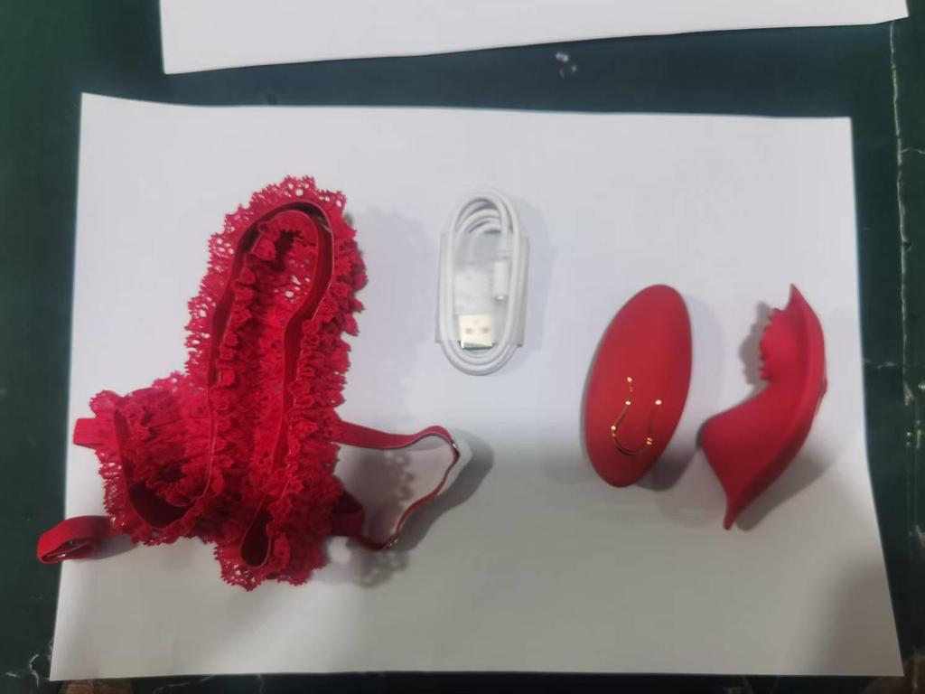 Wearable Rose Vibrator for Women - Strong Internal Vibration, Wireless Remote Control, Non-Enlarging Design.
